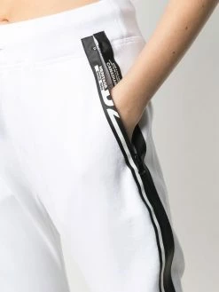 Dsquared2 pantalon de jogging crop à bande logo