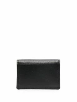 Dsquared2 porte-cartes pliant à logo imprimé