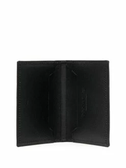 Dsquared2 porte-cartes pliant à logo imprimé