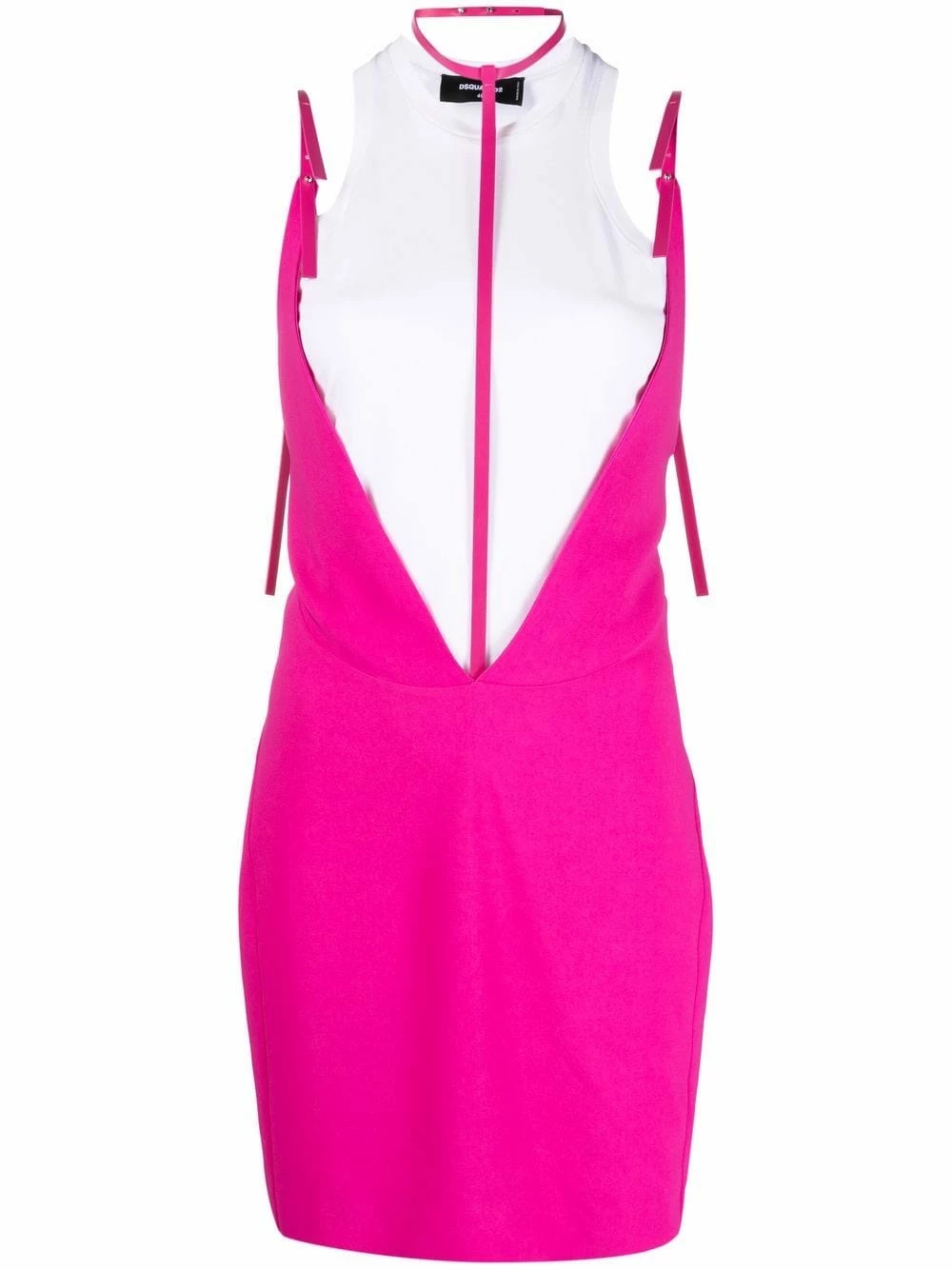 Prix De Rêve Dsquared2 Robe à détail de harnais robes de soirée & robes de cocktail femme 3 Dsquared2 robe à détail de harnais