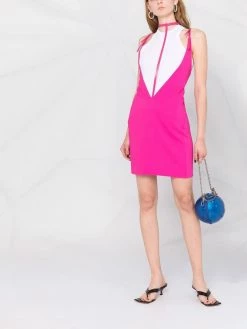 Dsquared2 robe à détail de harnais