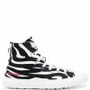 Dsquared2 baskets montantes à imprimé zèbre