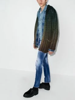 Dsquared2 jean Skater à effet usé