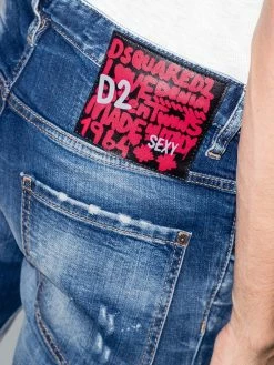 Dsquared2 jean Skater à effet usé