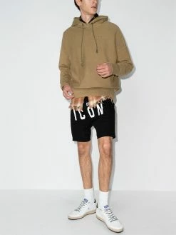 Dsquared2 short en jean à logo Icon