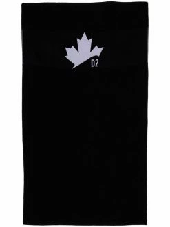 Dsquared2 serviette de plage à logo imprimé