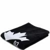 Dsquared2 serviette de plage à logo imprimé
