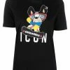 Dsquared2 t-shirt à motif Pug