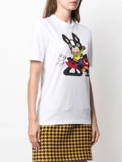 Dsquared2 t-shirt à motif Pug