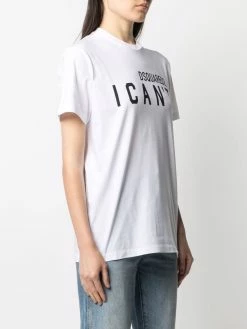 Dsquared2 Réduction T shirt à slogan I Can't imprimé t-shirts & jerseys femme 9 Dsquared2 t-shirt à slogan I Can't imprimé