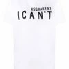 Dsquared2 Réduction T shirt à slogan I Can't imprimé t-shirts & jerseys femme 1 Dsquared2 t-shirt à slogan I Can't imprimé