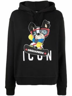 Dsquared2 hoodie à imprimé graphique