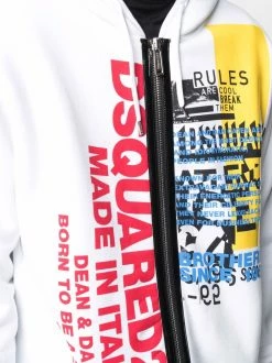 Dsquared2 Prix Exclusifs Hoodie à logo imprimé hoodies homme 11 Dsquared2 hoodie à logo imprimé