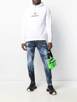 Dsquared2 hoodie à logo imprimé