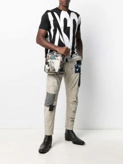 Dsquared2 pantalon court à détail de patch