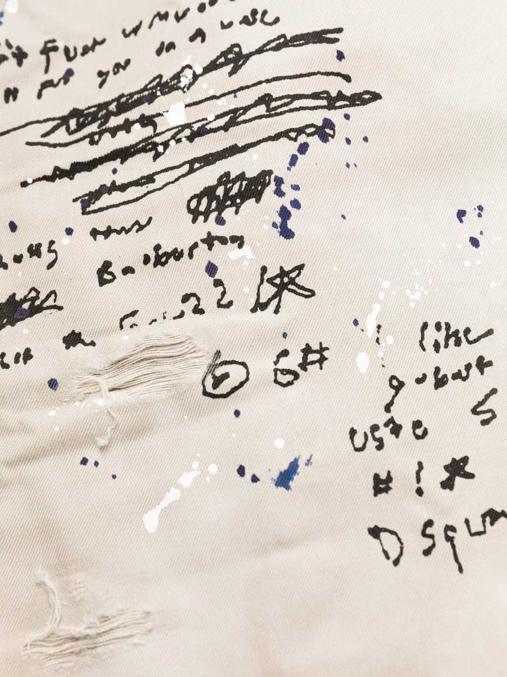 Dsquared2 Pas Cher Pantalon court à détail de patch pantalons courts homme 8 Dsquared2 pantalon court à détail de patch