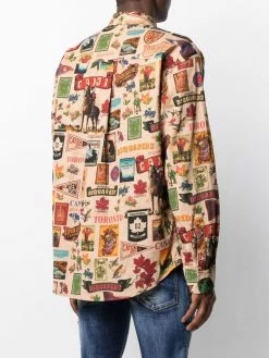 Dsquared2 chemise à motif imprimé