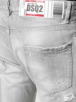 Dsquared2 Bas Prix Jean skinny à détails de patchs jeans skinny homme 13 Dsquared2 jean skinny à détails de patchs