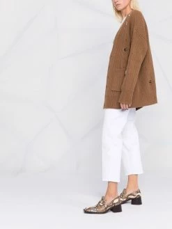 Produit de première qualité Dsquared2 Cardigan à ornements en cristal cardigans femme 11 Dsquared2 cardigan à ornements en cristal
