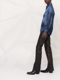 Dsquared2 short en jean à logo brodé