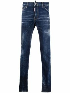 Dsquared2 jean slim Ă taille mi-haute