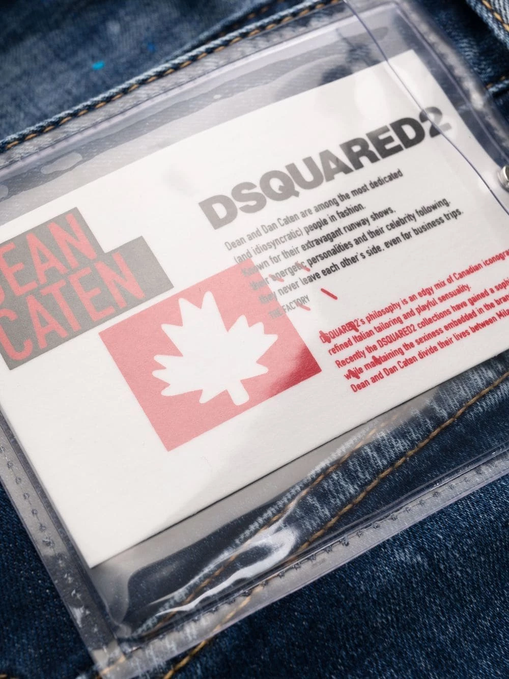 Meilleure qualité Dsquared2 Jean droit à effet usé jeans regular & jeans droits homme 8 Dsquared2 jean droit à effet usé