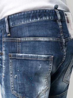 Meilleure qualité Dsquared2 Jean droit à effet usé jeans regular & jeans droits homme 13 Dsquared2 jean droit à effet usé