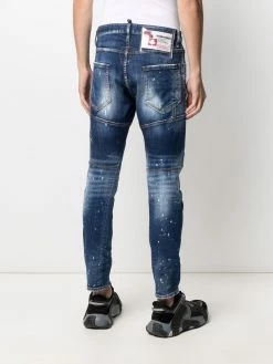 Meilleure qualité Dsquared2 Jean droit à effet usé jeans regular & jeans droits homme 12 Dsquared2 jean droit à effet usé