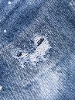 Dsquared2 jean Skater slim à effet usé