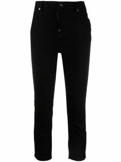 Dsquared2 jean court à taille haute