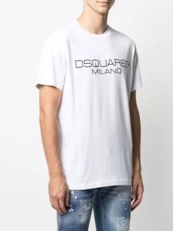 Dsquared2 t-shirt Dsquared2 Milano à logo imprimé