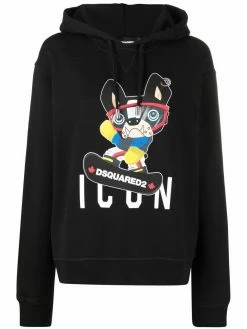 Dsquared2 hoodie à imprimé graphique