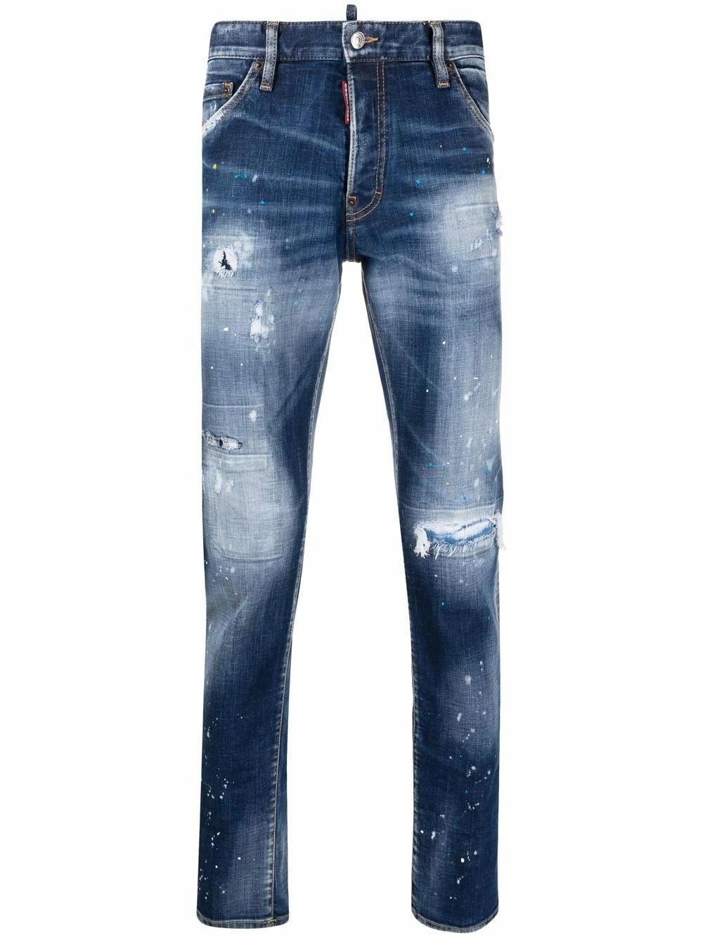 Dsquared2 Jean Cool Guy slim à effet usé Garantie De Qualité 100% jeans slim homme 3 Dsquared2 jean Cool Guy slim à effet usé