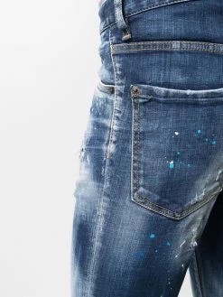 Dsquared2 Jean Cool Guy slim à effet usé Garantie De Qualité 100% jeans slim homme 13 Dsquared2 jean Cool Guy slim à effet usé