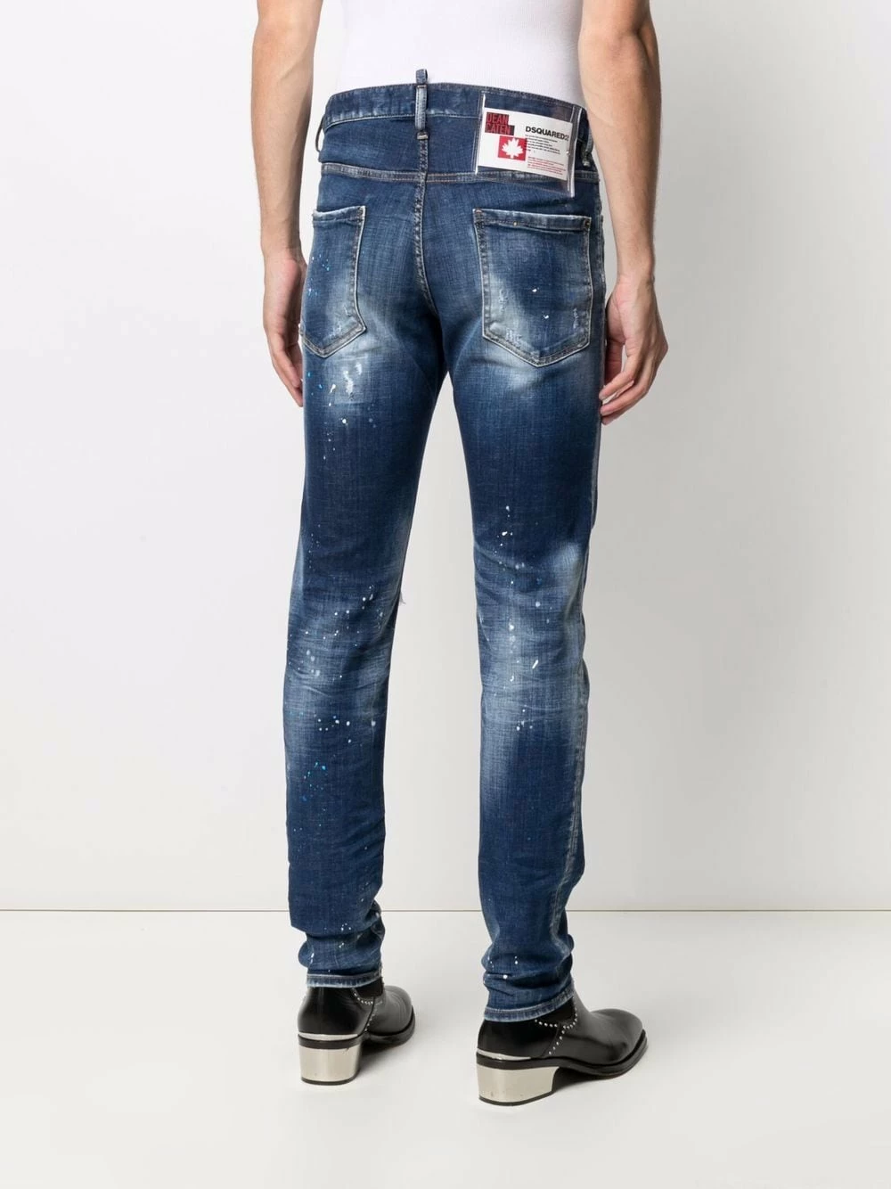 Dsquared2 Jean Cool Guy slim à effet usé Garantie De Qualité 100% jeans slim homme 6 Dsquared2 jean Cool Guy slim à effet usé