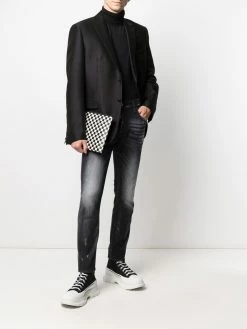 Dsquared2 jean Skater slim à effet usé