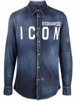 Dsquared2 chemise Icon en jean