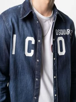 Dsquared2 chemise Icon en jean