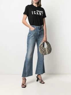 Dsquared2 t-shirt à slogan imprimé