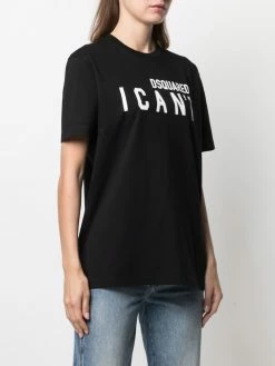 Dsquared2 t-shirt à slogan imprimé