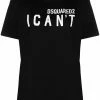 Dsquared2 t-shirt à slogan imprimé