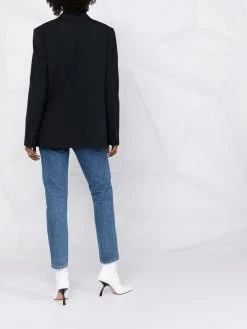 Dsquared2 blazer en laine à simple boutonnage