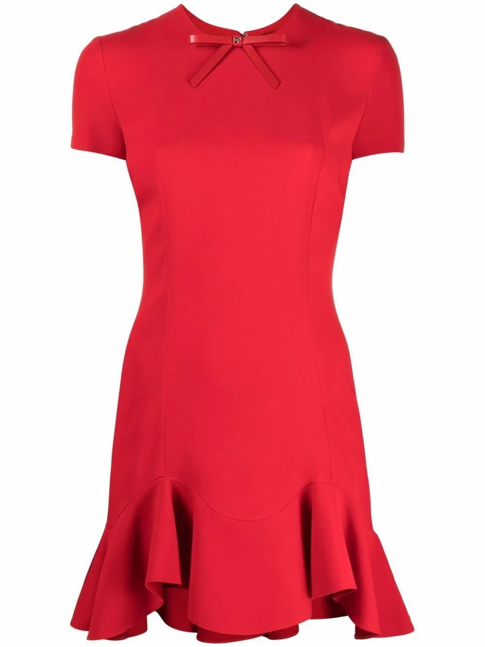 Dsquared2 Robe volantée à manches courtes Meilleur Prix Garanti robes de jour femme 3 Dsquared2 robe volantée à manches courtes