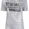 Dsquared2 t-shirt clouté à logo imprimé