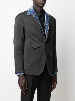 Dsquared2 blazer à effet superposé