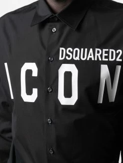 Dsquared2 chemise à slogan imprimé