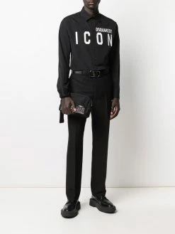 Dsquared2 chemise à slogan imprimé