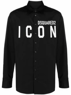 Dsquared2 chemise à slogan imprimé