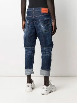 Dsquared2 jean à effet usé