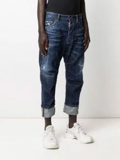 Dsquared2 jean à effet usé
